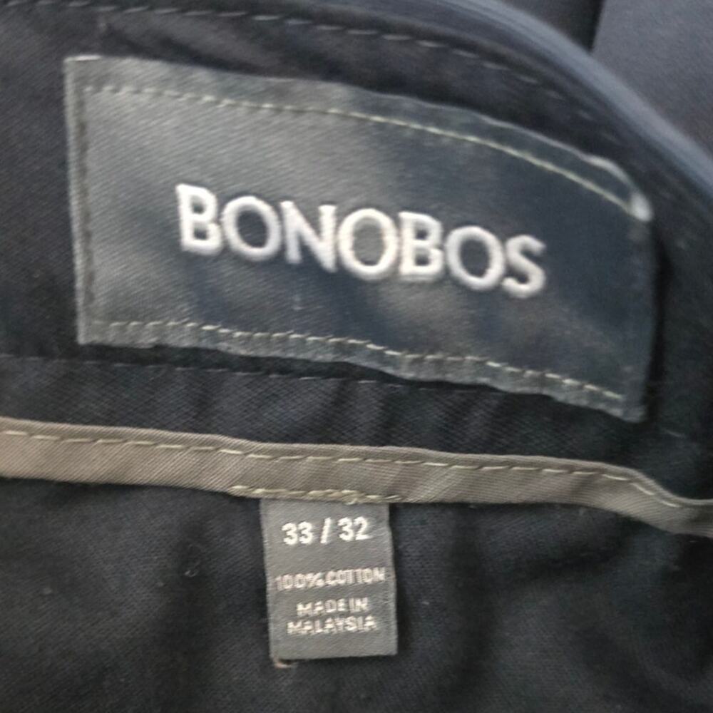 Bonobos Men's Navy Blue Monday Business Casual Wear Pants 33/32 - Picture 4 of 5